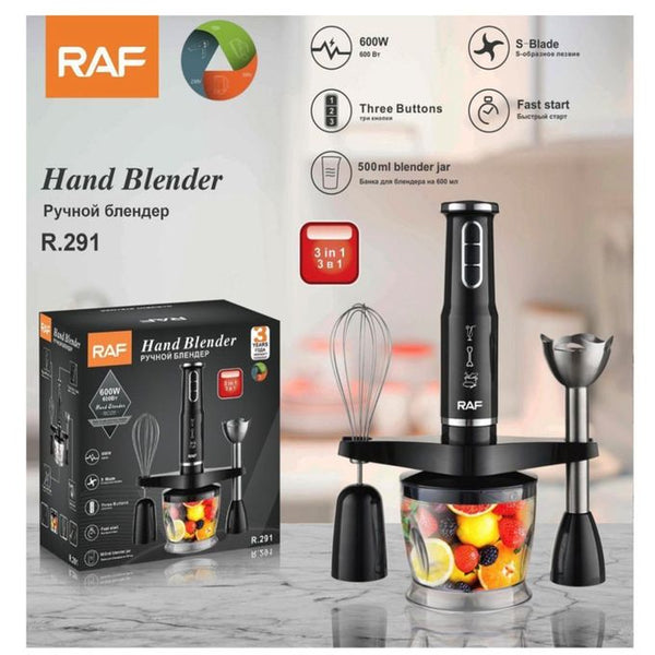 هاند بلندر 1×3 ستانلس 600 وات بمقعد – R.291