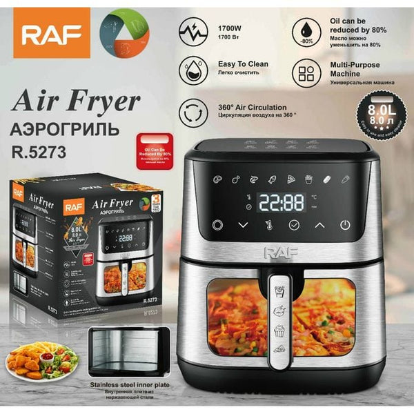 قلاية هوائية بدون زيت – 8.5 لتر – 1700 واط – RAF R.5273