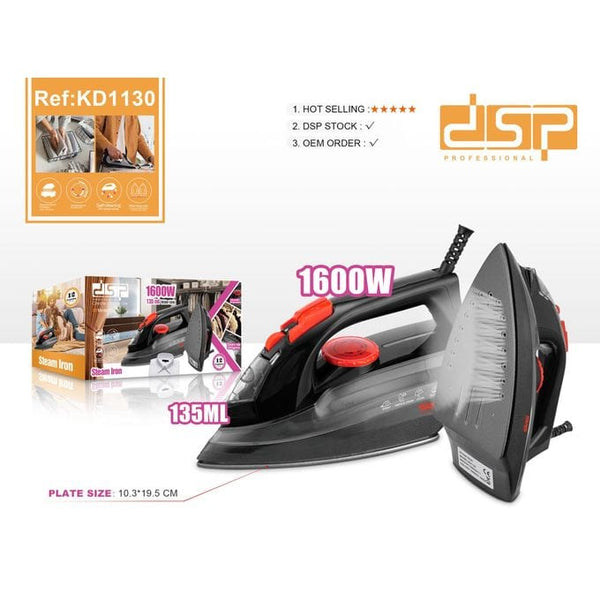 مكواة بخار KD1130 – أداء فعّال بحجم مدمج وسهولة في الاستخدام