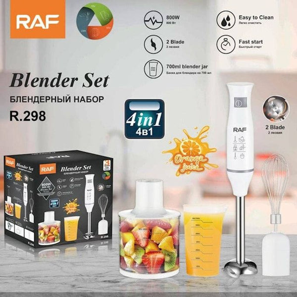 هاند بلندر 4×1 ستانلس 800 وات – R.298