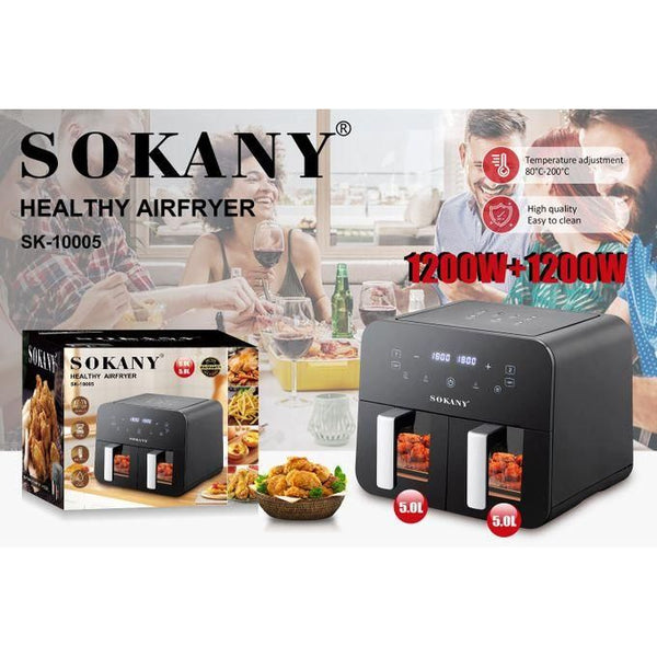 قيه سوكانى 10 لتر 2 باب 2400 وات ديجيتال 10005-SK