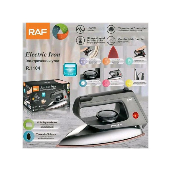 مكواة جافة RAF 1000W - R.1104
