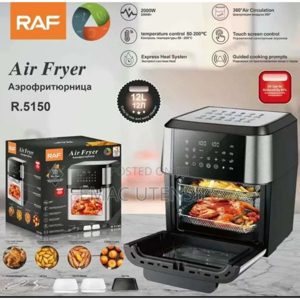 قلاية هوائية كبيرة – RAF – 21 لتر – 2000 وات R.5150