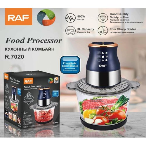 RAF كبة تقطيع الخضروات واللحوم – 800 وات – 3 لتر