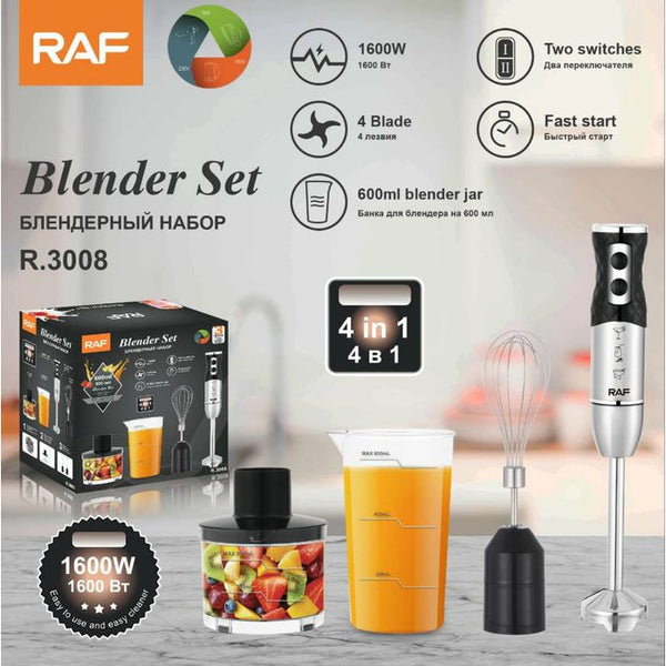 هاند بلندر 4×1 ستانلس 1600 وات – R.3008