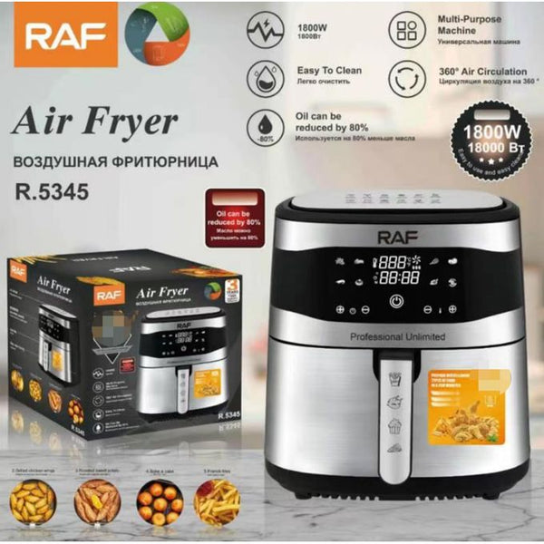 قلاية هوائية ديجيتال – RAF – 8 لتر – 1800 واط R.5345