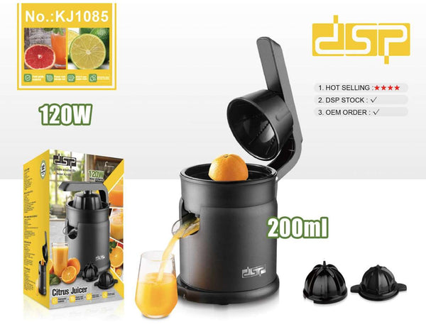 عصارة برتقال كهربائية 120 وات بسعة 200 مل – تصميم عملي وعصري