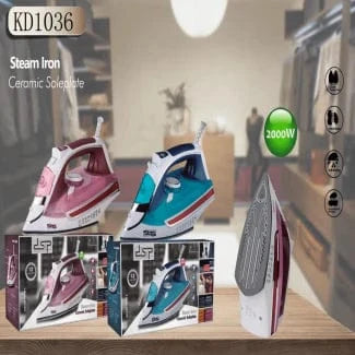 مكواة بخار KD1036 – أداء فائق مع ضربة بخار قوية وفرشاة مدمجة