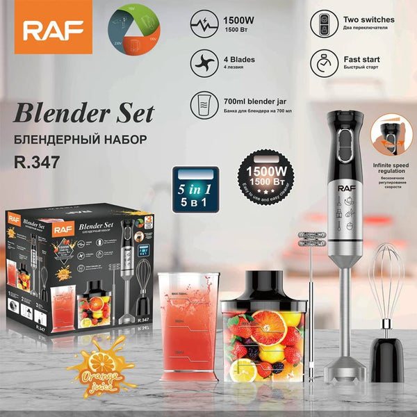 هاند بلندر 5×1 ستانلس 1500 وات – R.347