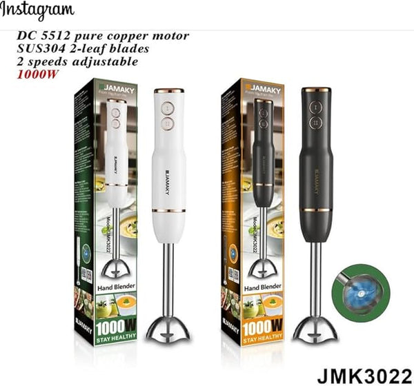 خلاط يدوي جاماكي – 1000 واط – JMK-3022