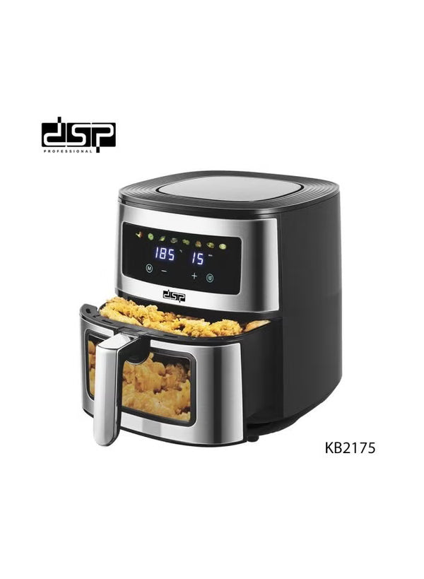 قلاية هوائية ذكية 6 لتر – 1700 واط – شاشة لمس LED – 8 برامج – موديل KB2175