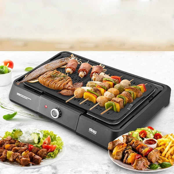 جريل الشواء الكهربائية DSP KB1083 – 1600 واط – سطح غير لاصق – تحكم حراري آمن