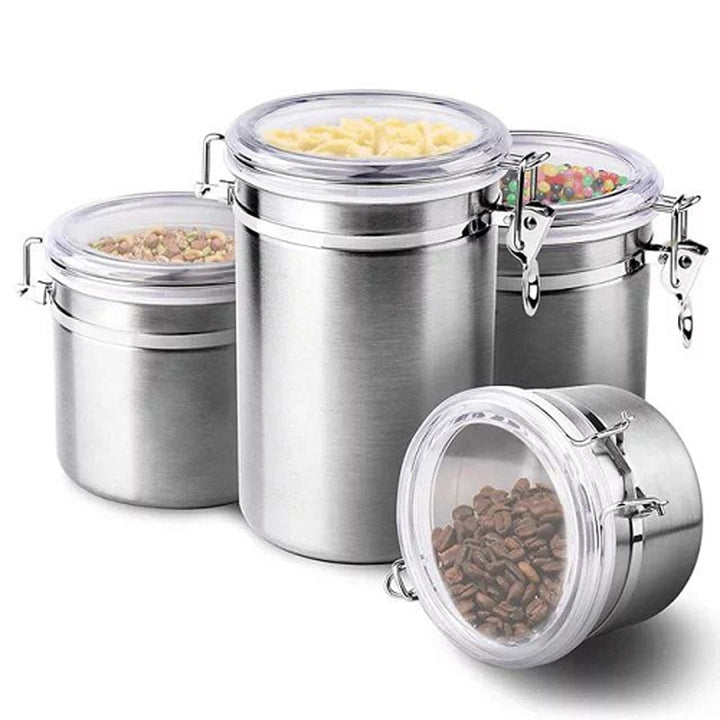 طقم توابل أستانلس 4 قطع