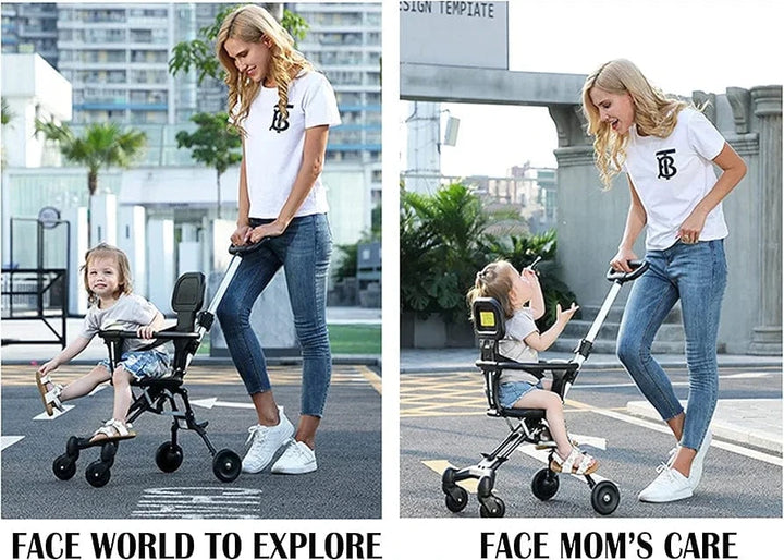 cOOva Pocket Stroller for Travel Stroller for Airplane- Portable Compact Airport Stroller - Small Stroller for Toddler Travel - All Terrain Stroller for Toddler Stroller for Upto 65 Lbs.