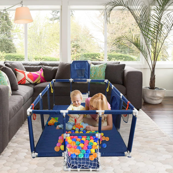 ساحة لعب أطفال كبيرة جدًا  مساحة آمنة للمرح والتعلم