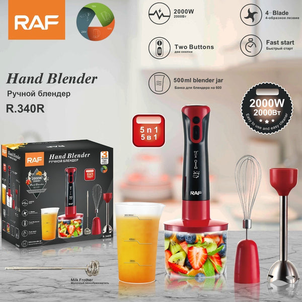 هاند بلندر 5×1 ستانلس 2000 وات – R.340 R