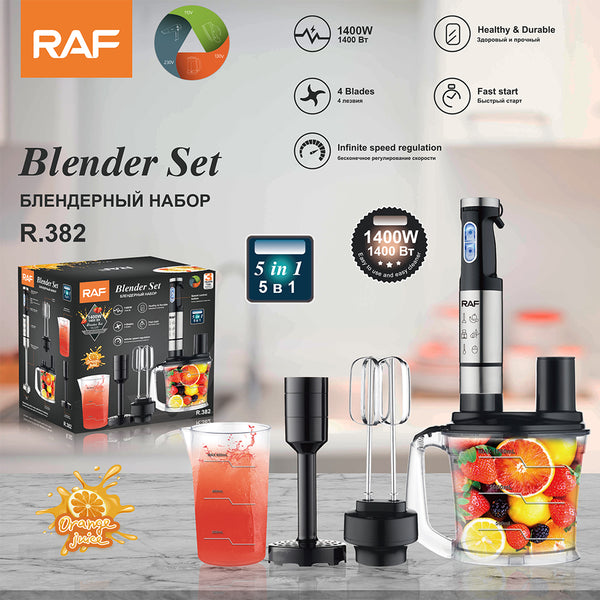 هاند بلندر 5×1 ستانلس 1400 وات – R.382