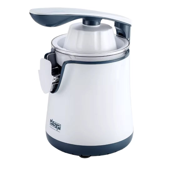 عصارة برتقال كهربائية 350 واط، سعة 0.3 لتر، مخروطين عصر، فلتر استانلس، دوران اتجاه واحد – KJ1065