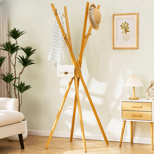 شماعة ملابس خشبية