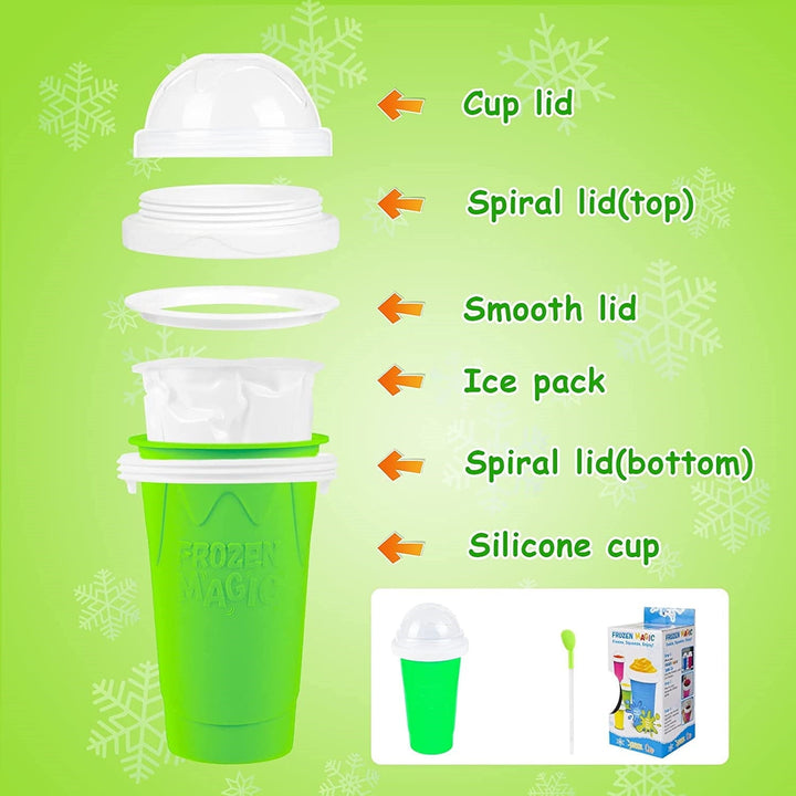 كوب سلاش لصنع مشروبات مثلجه بشكل لحظي