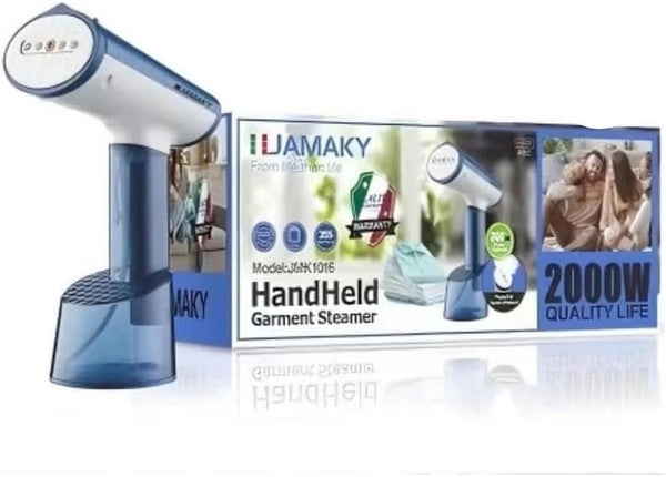 🧳 مكواة هاند بخار محمولة جاماكي - 2000 واط - سعة 300 مل - صناعة إيطالية - موديل JMK1016