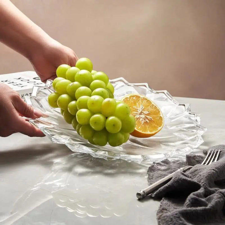سرفيس تقديم كريستال نقي بجودة عالية – 30×30 سم