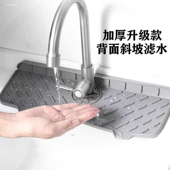 بادة سيليكون لحوض المطبخ والحمام – مانعة للانزلاق وتسريب المياه 💧🧽