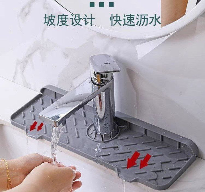 بادة سيليكون لحوض المطبخ والحمام – مانعة للانزلاق وتسريب المياه 💧🧽