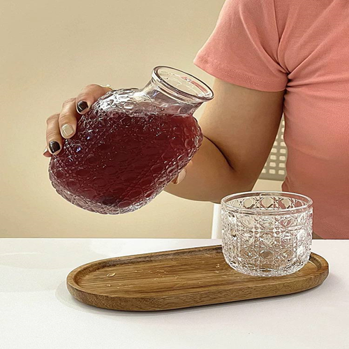 قارورة بكوب كريستال