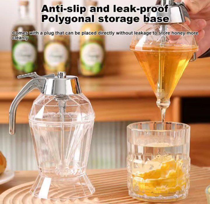 ديسبنسر عسل 🍯 – تصميم مبتكر للاستخدام النظيف والعملي