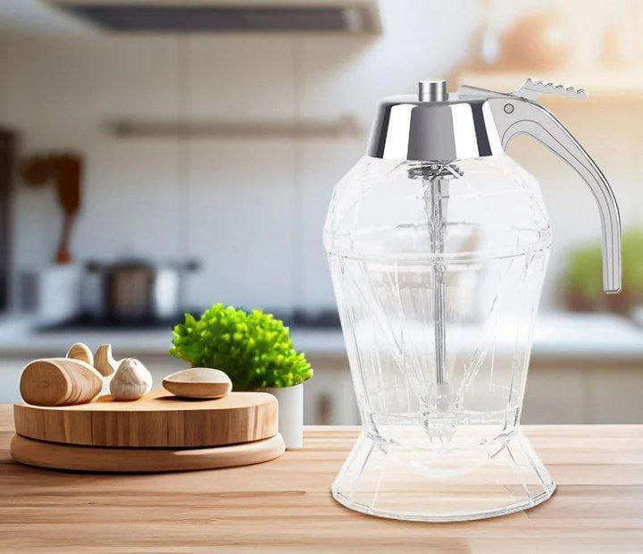 ديسبنسر عسل 🍯 – تصميم مبتكر للاستخدام النظيف والعملي