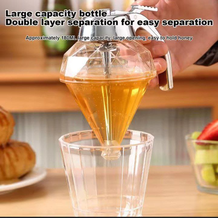 ديسبنسر عسل 🍯 – تصميم مبتكر للاستخدام النظيف والعملي