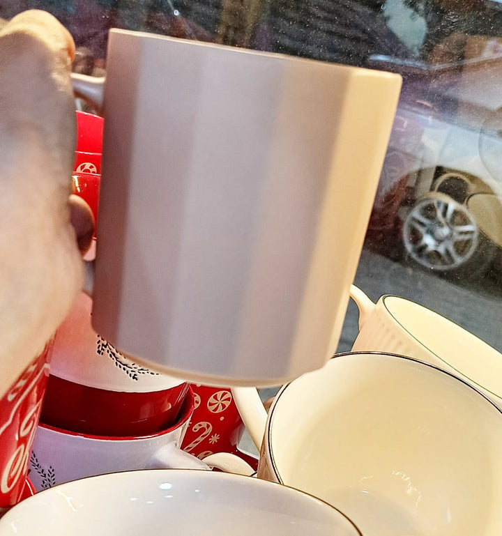 كوليكشن مجات بورسلين مستوردة – طراز IKEA | أشكال وألوان متنوعة بجودة عالية ☕💫