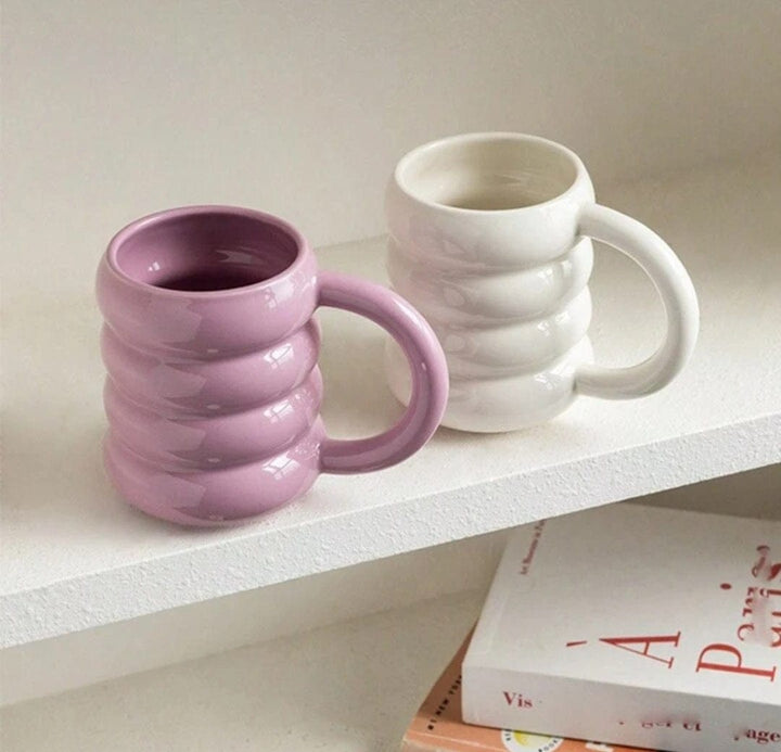كوليكشن مجات بورسلين – مستوردة بألوان وأشكال مميزة  ☕💖