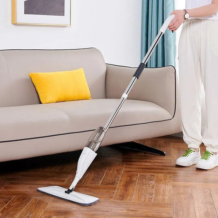 🧼 مساحة باركيه + بخاخة مدمجة – لتنظيف أسهل وأسرع لكل الأرضيات