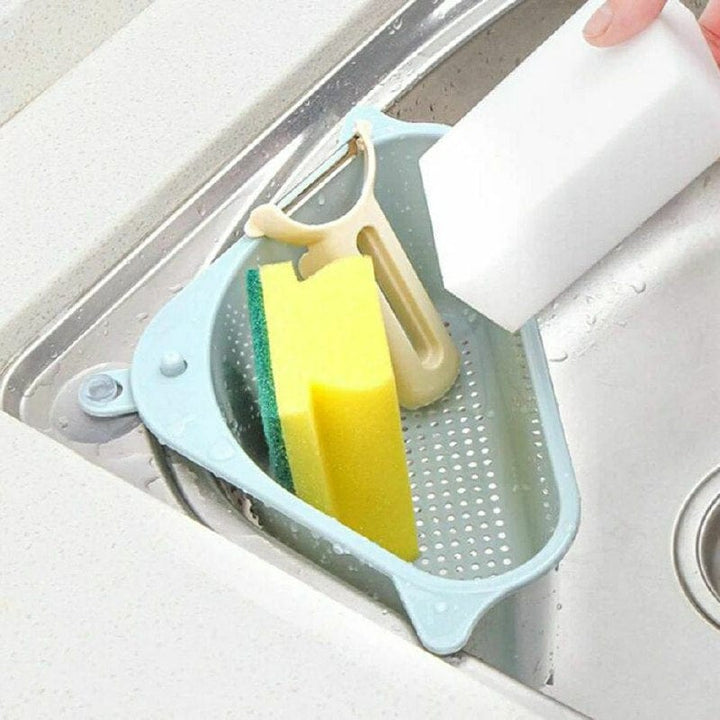 🧼 الصفاية الذكية – صفاية حوض زاوية متعددة الاستخدامات