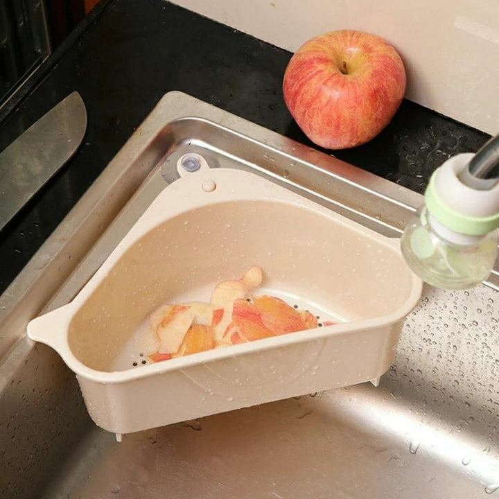 🧼 الصفاية الذكية – صفاية حوض زاوية متعددة الاستخدامات