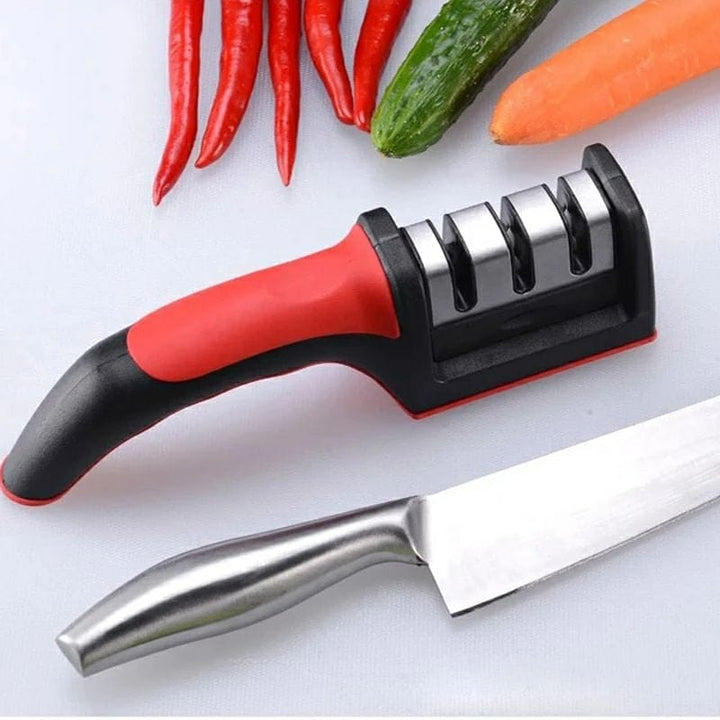 🍴 مسن سكاكين 3 عين – السر في السكينة الحامية